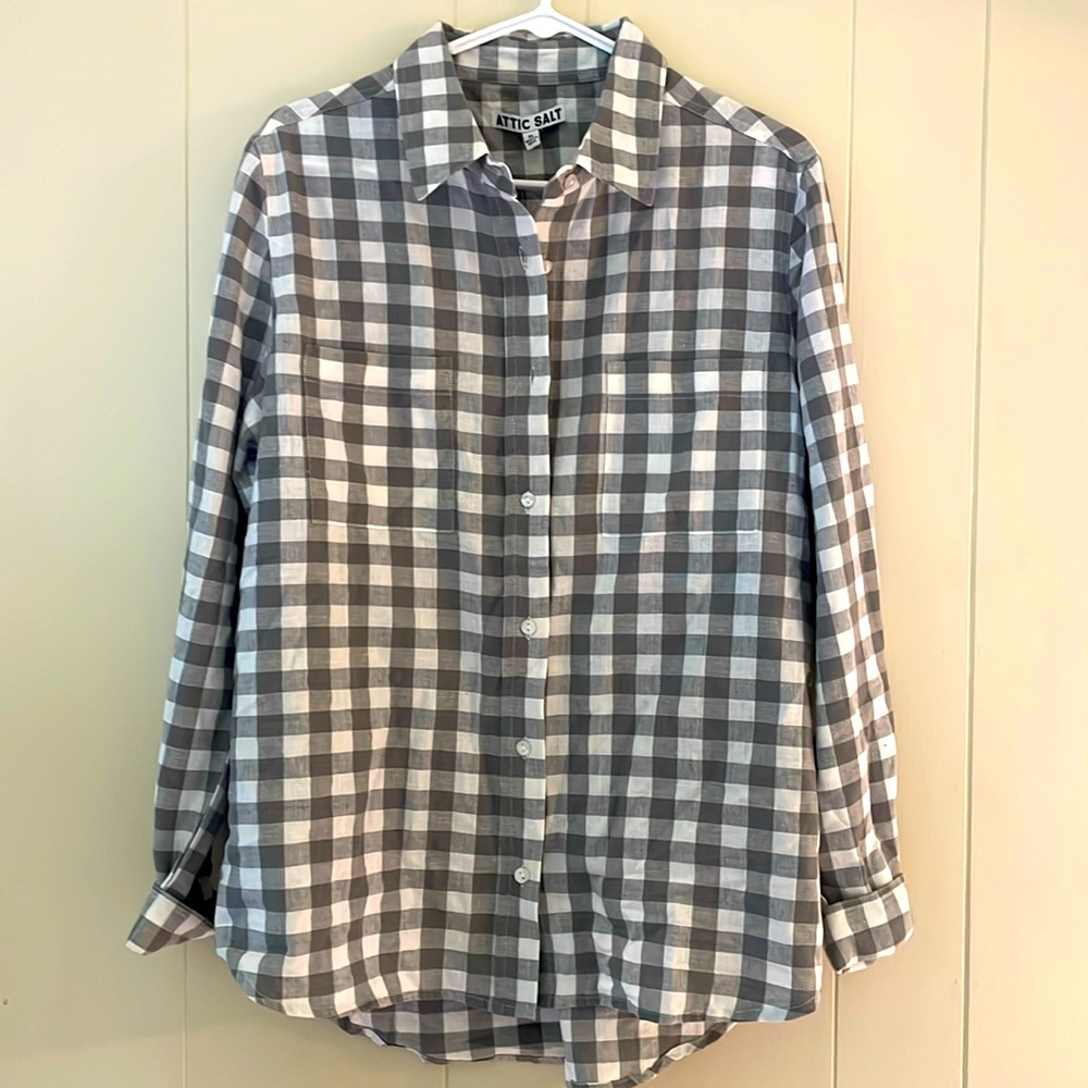3/$15 NWT checkered shirt